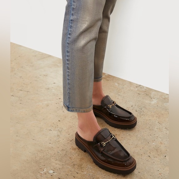 Sam Edelman Women’s Lennon Lug Sole Mule Black Leather Color Size 5.5 NWOB - Picture 16 of 16